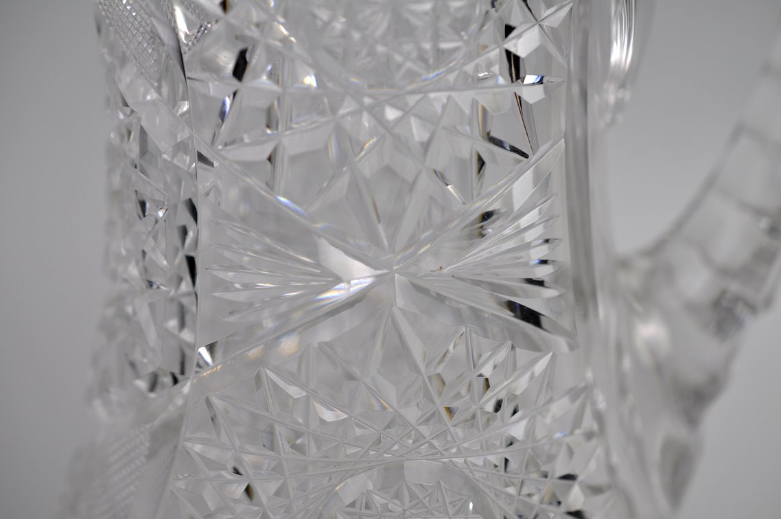 Crystal Hand-Cut Pitcher