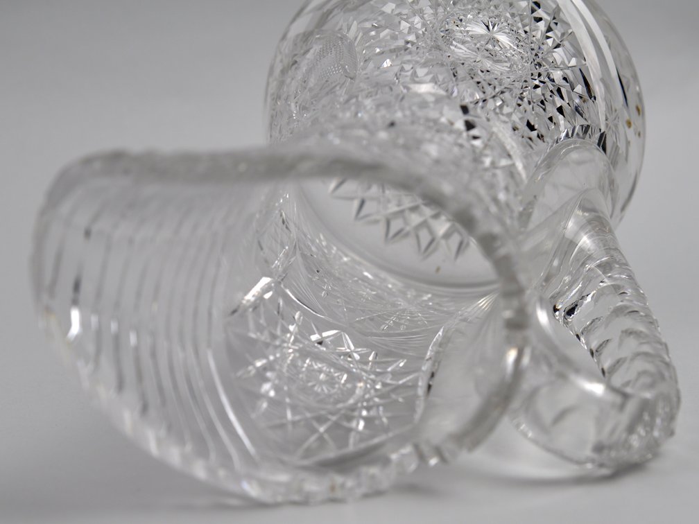 Crystal Hand-Cut Pitcher, photo 10 of 11