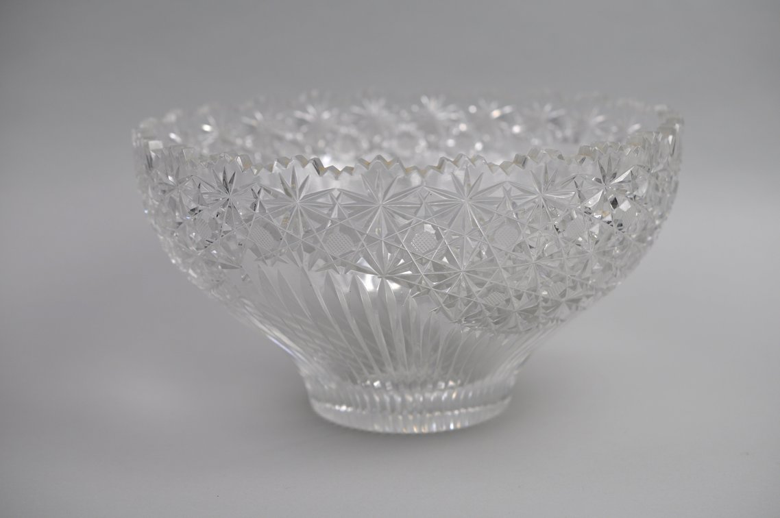Crystal Hobstar Motif Bowl