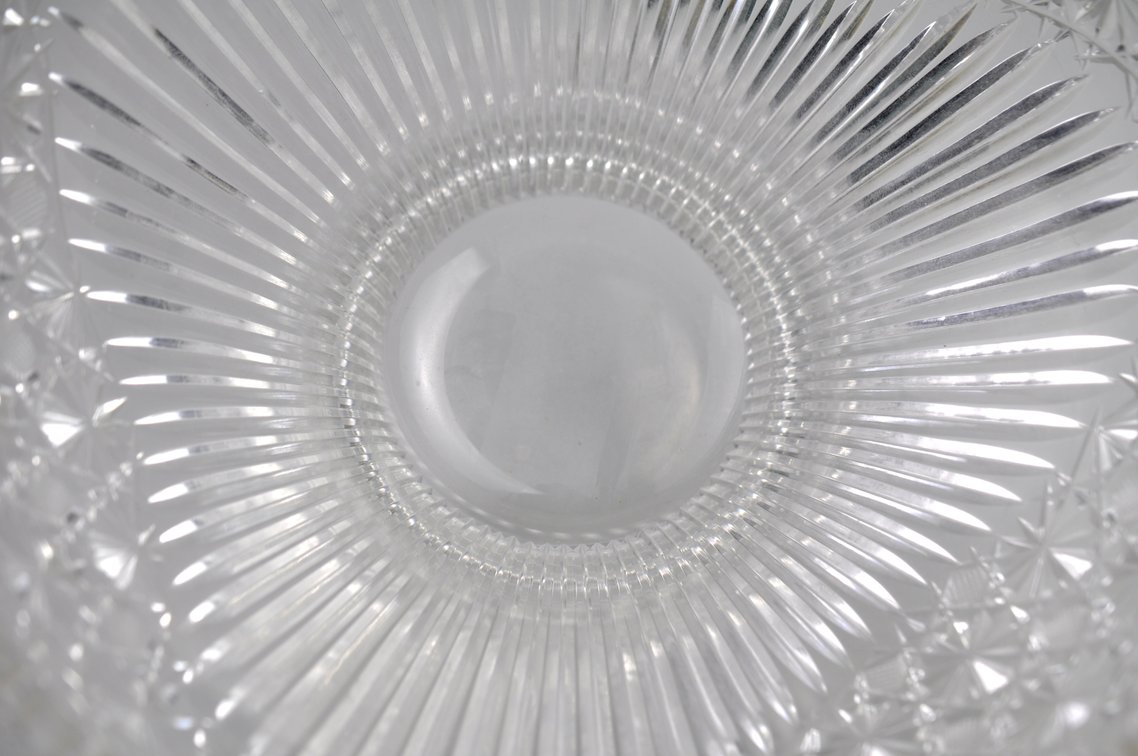 Crystal Hobstar Motif Bowl