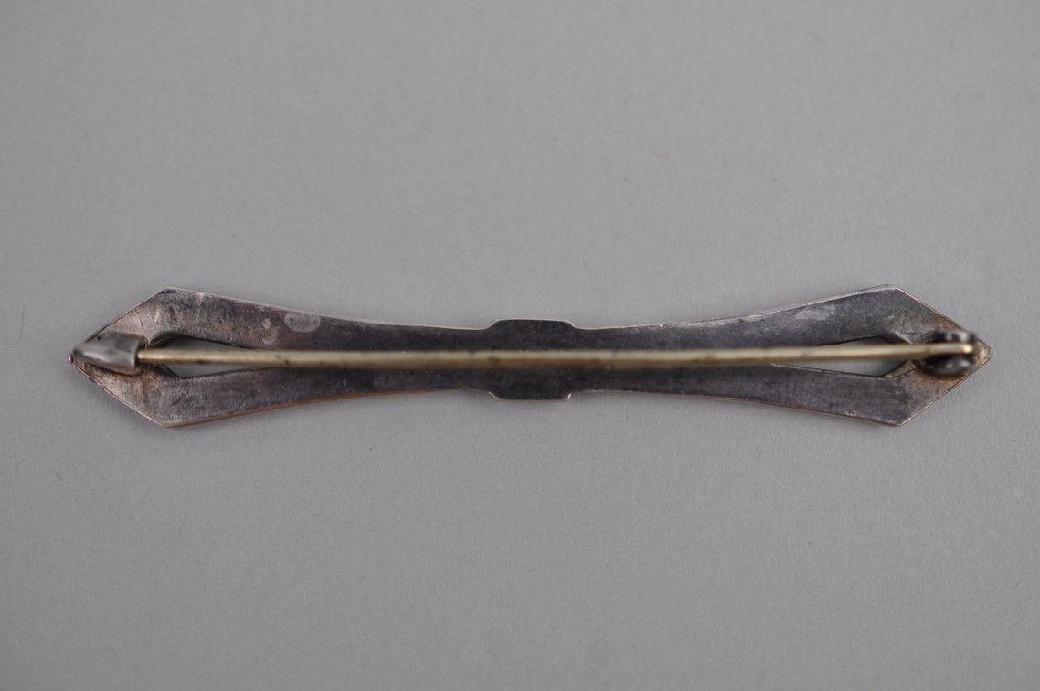 Sterling Silver Art Deco Brooch