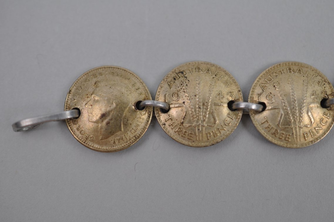 Sterling Silver Australian Pence Trench Art, photo 11 of 13