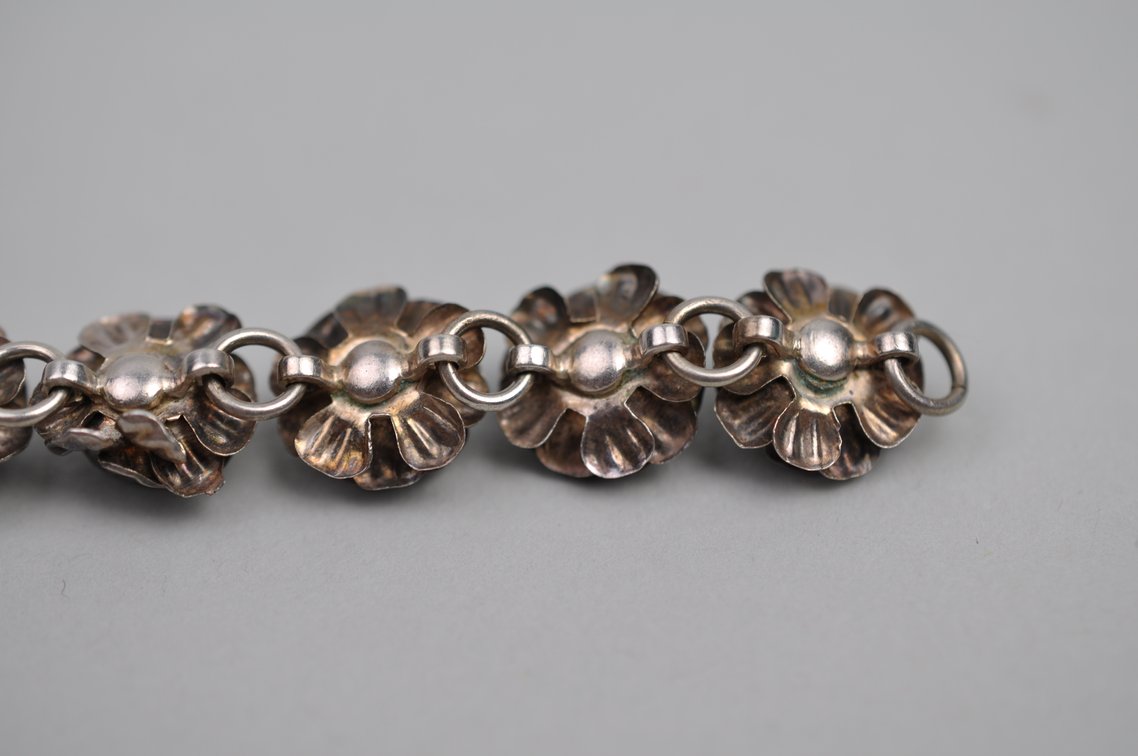Sterling Silver Mexico Bracelet Earrings, photo 11 of 19