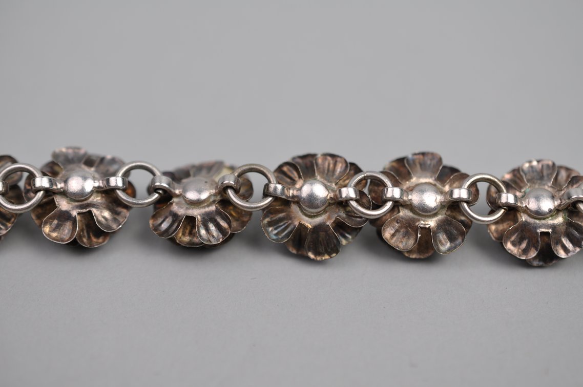 Sterling Silver Mexico Bracelet Earrings, photo 9 of 19
