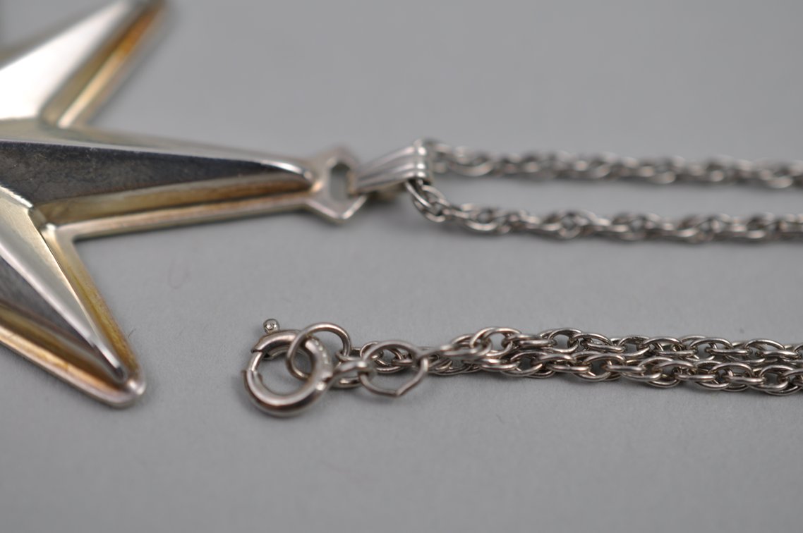 Reed & Barton Sterling Silver Pendant Chain 1976