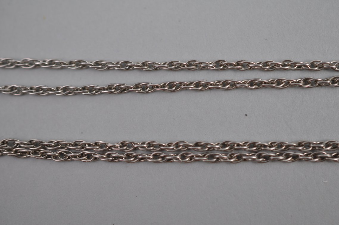 Reed & Barton Sterling Silver Pendant Chain 1976