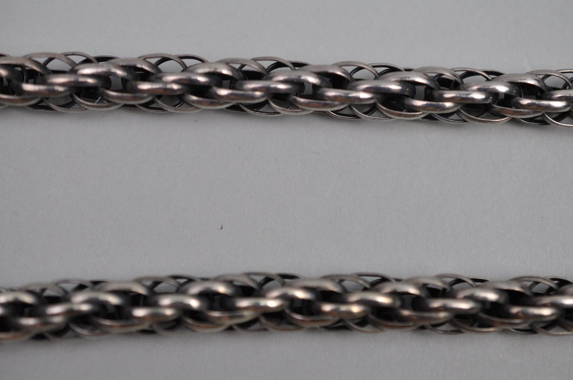 Silver Balinese Foxtail Necklace
