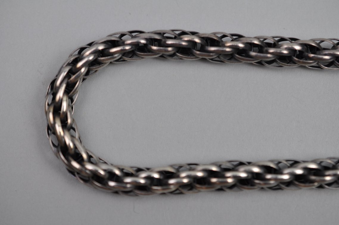 Silver Balinese Foxtail Necklace