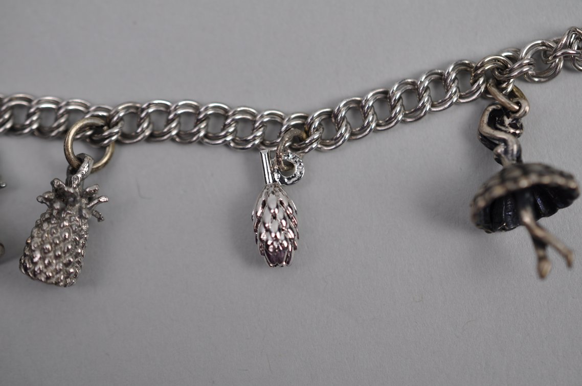 Sterling Silver Charm Bracelets, photo 10 of 15
