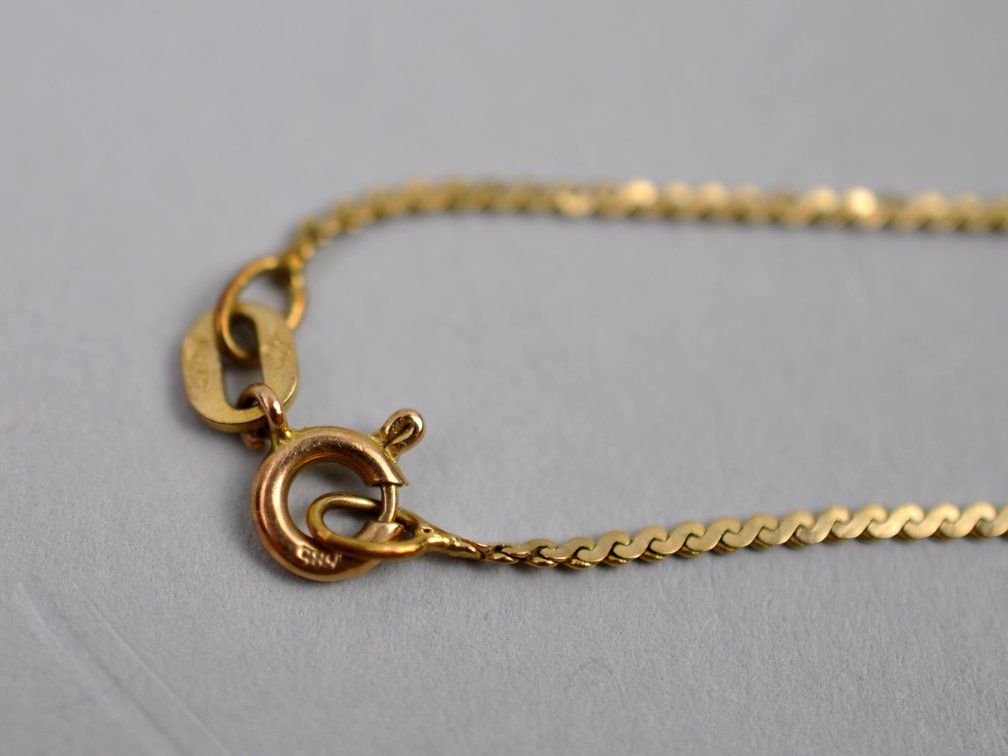 14K Gold Necklace & Bracelet