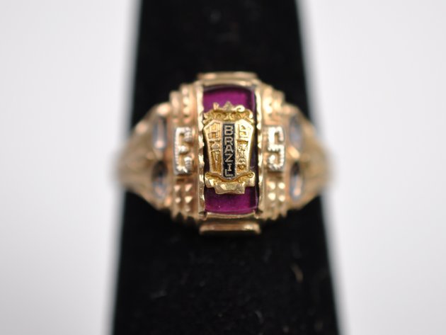 10K Gold Ruby Ring