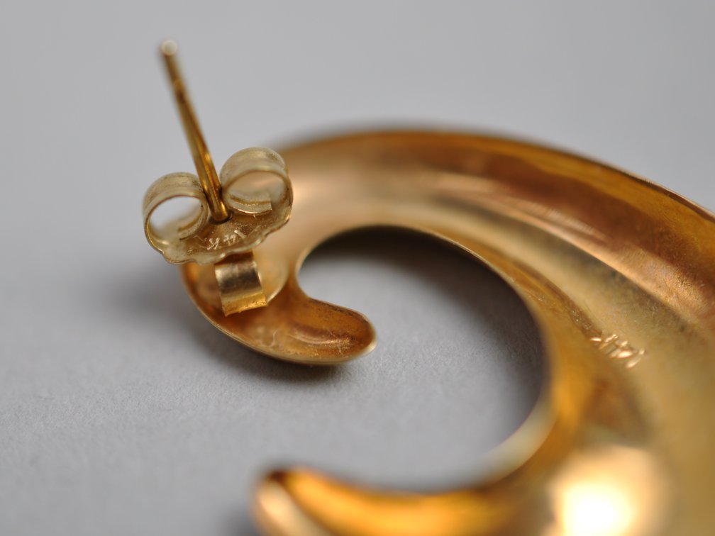 14k Gold Earrings, photo 7 of 8