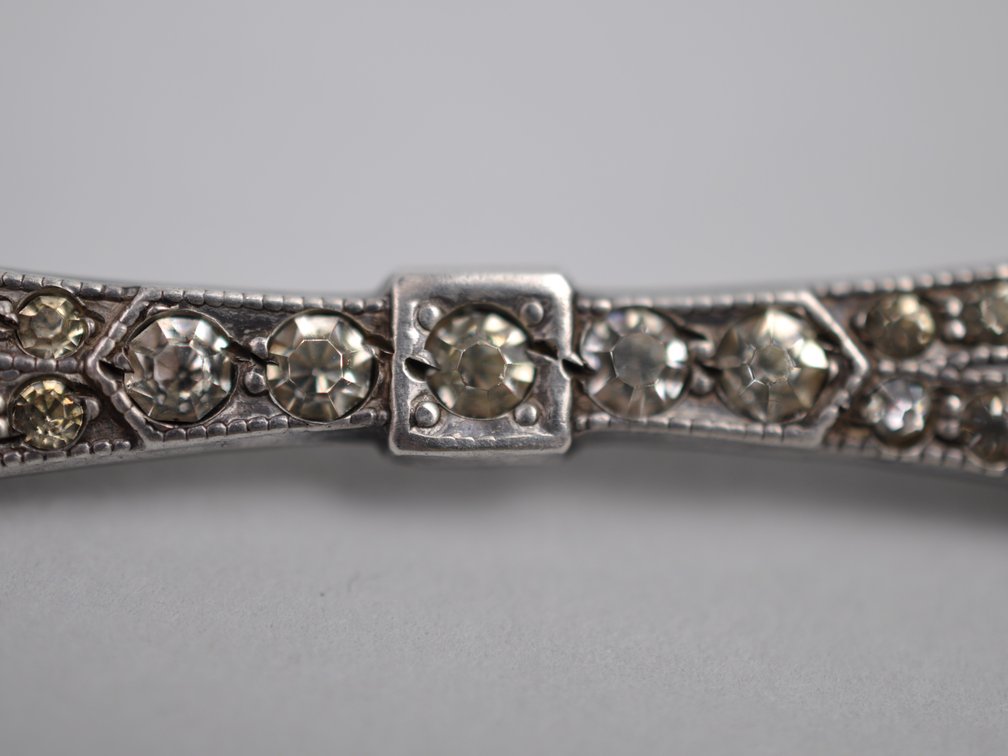 Sterling Silver Art Deco Brooch