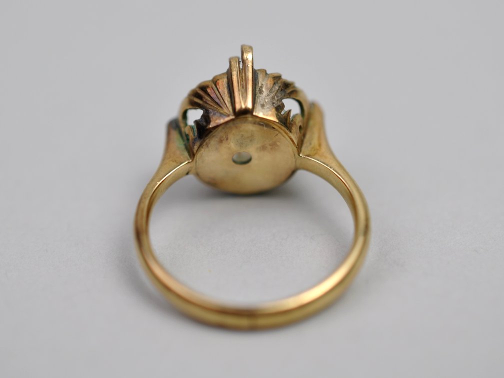 14K Gold Ring Setting