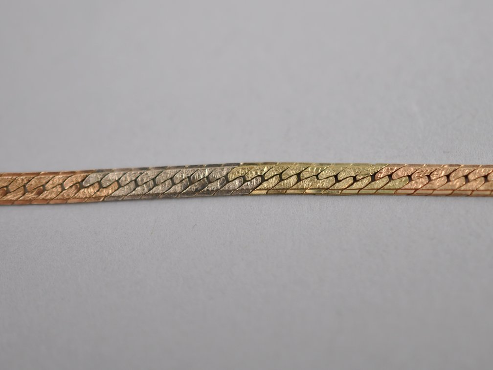 14K Gold Pins Chain Piece, photo 4 of 11