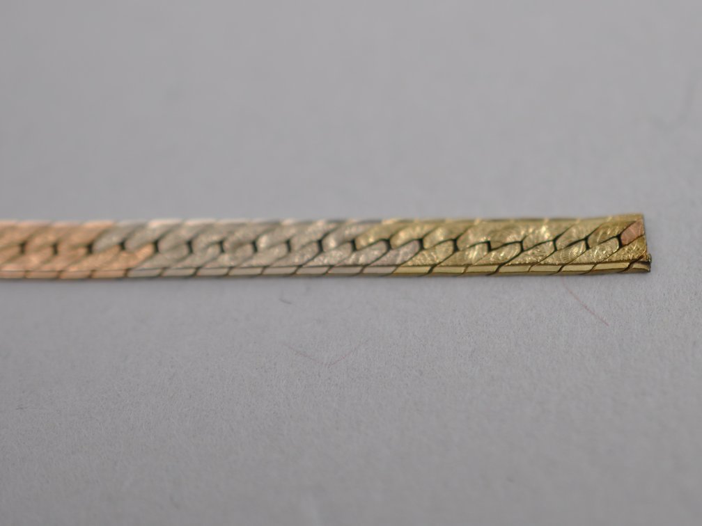 14K Gold Pins Chain Piece, photo 5 of 11