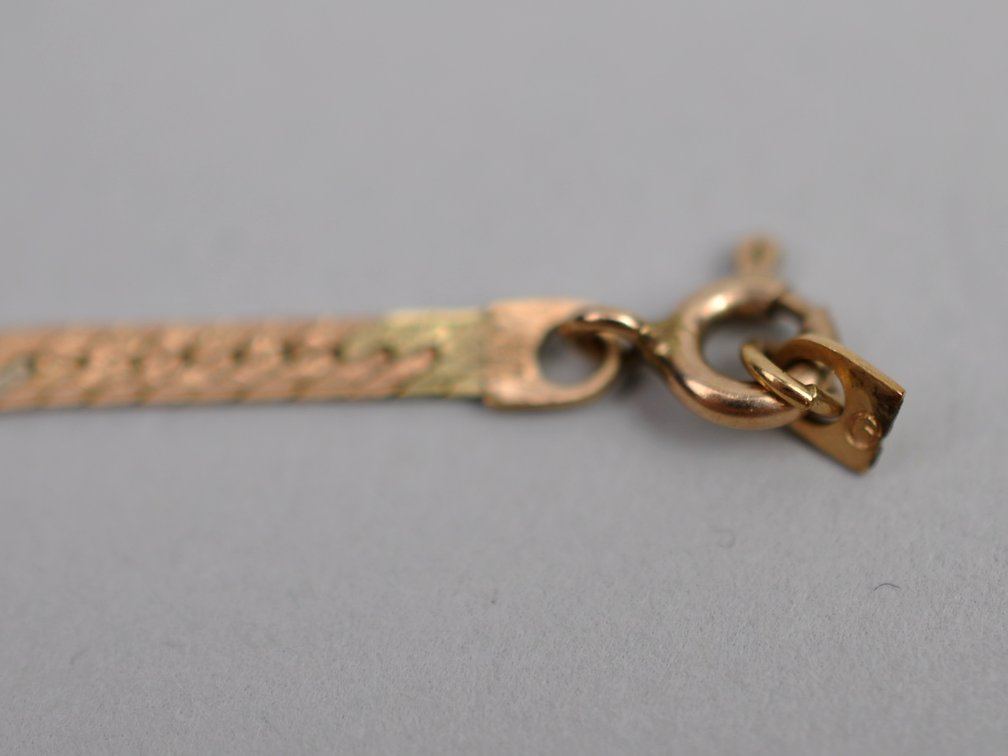 14K Gold Pins Chain Piece, photo 6 of 11