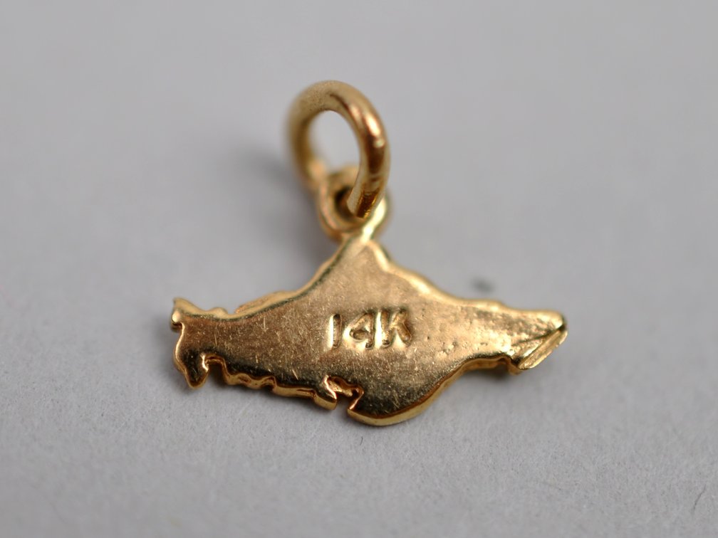 14K Gold Pins Chain Piece, photo 9 of 11