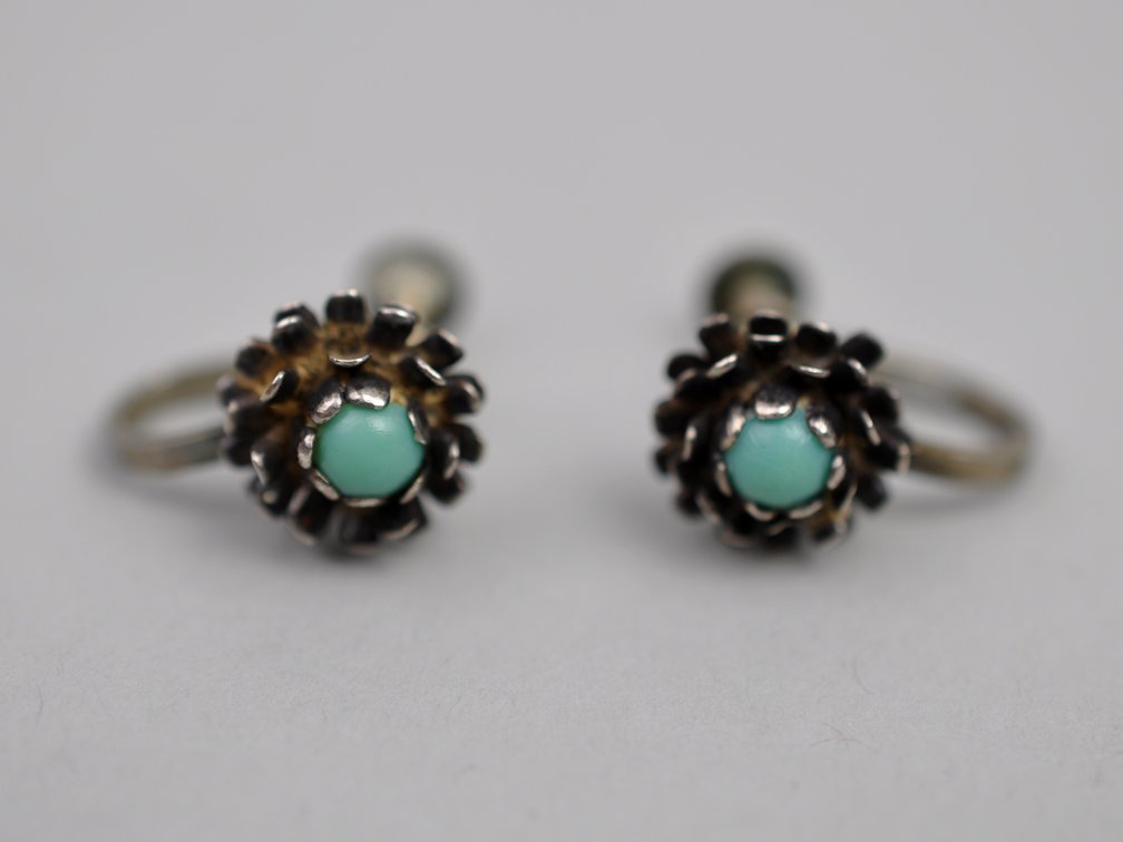 Sterling Silver Mexico Bracelet Earrings, photo 12 of 19