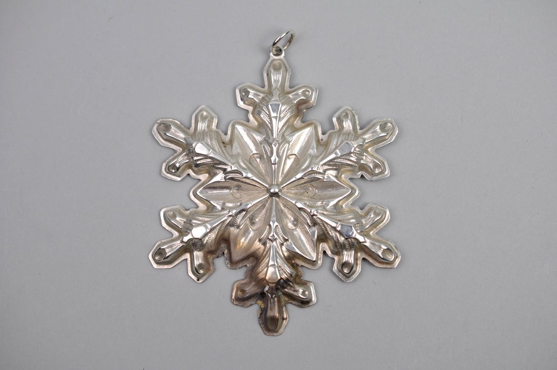 Gorham Sterling Silver 1973 Snowflake