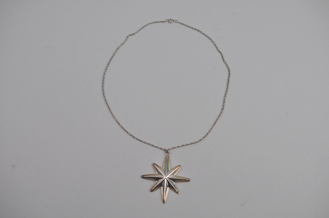 Reed & Barton Sterling Silver Pendant Chain 1976