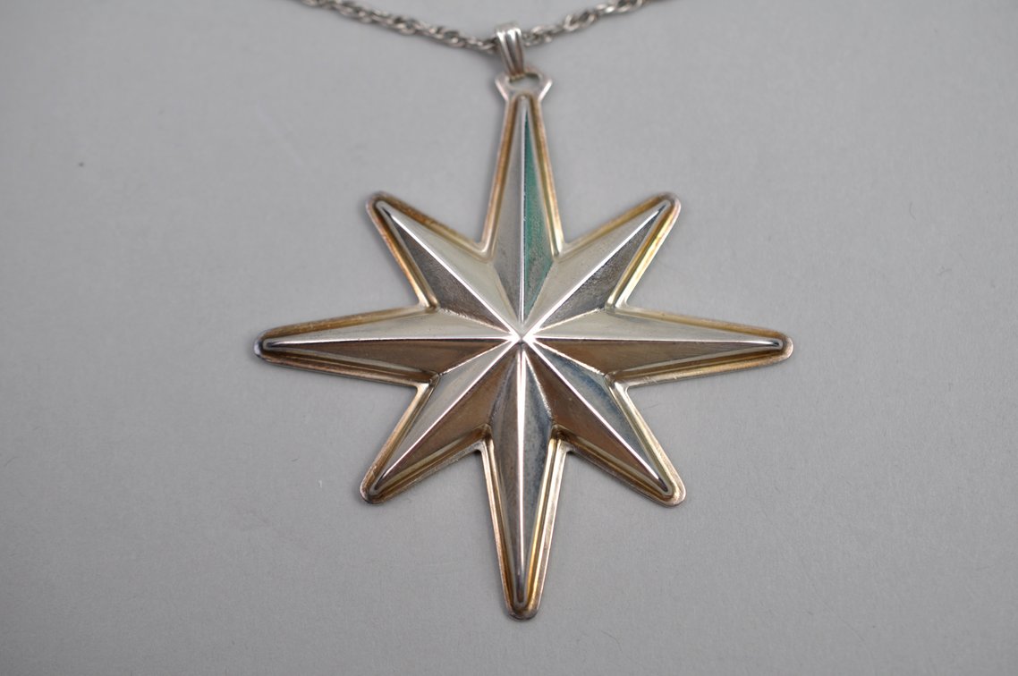 Reed & Barton Sterling Silver Pendant Chain 1976