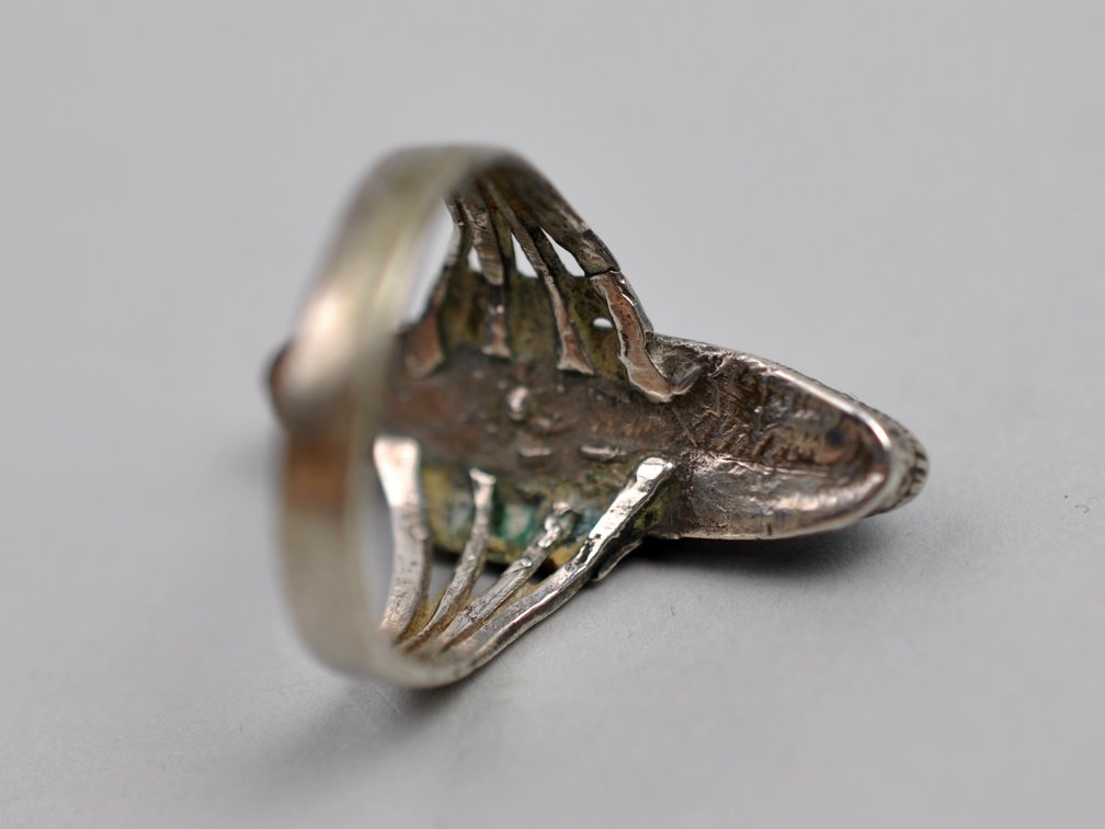 Silver Southwestern Turquoise Ring