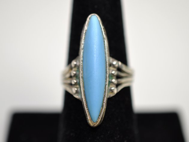Silver Southwestern Turquoise Ring
