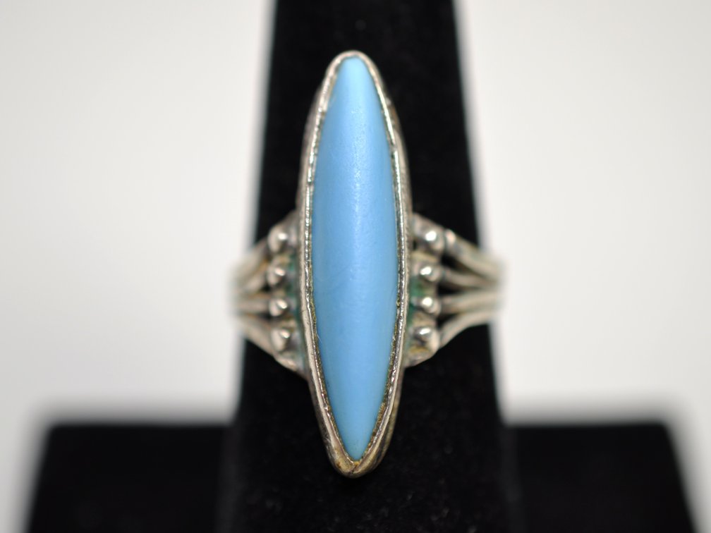 Silver Southwestern Turquoise Ring