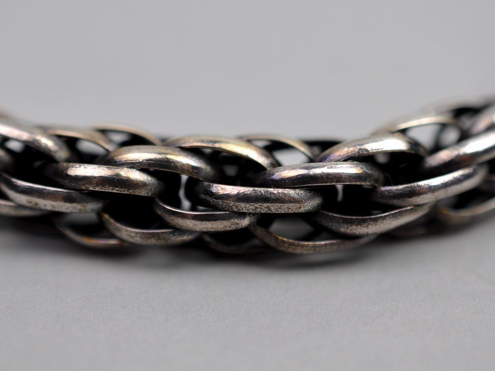 Silver Balinese Foxtail Necklace