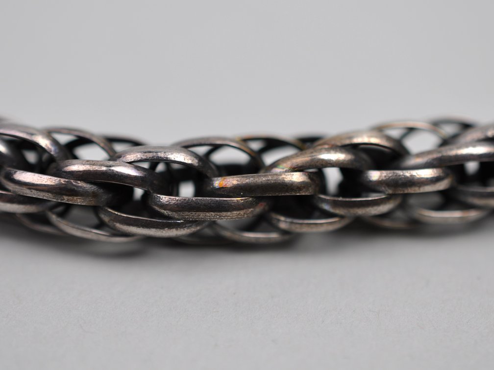 Silver Balinese Foxtail Necklace
