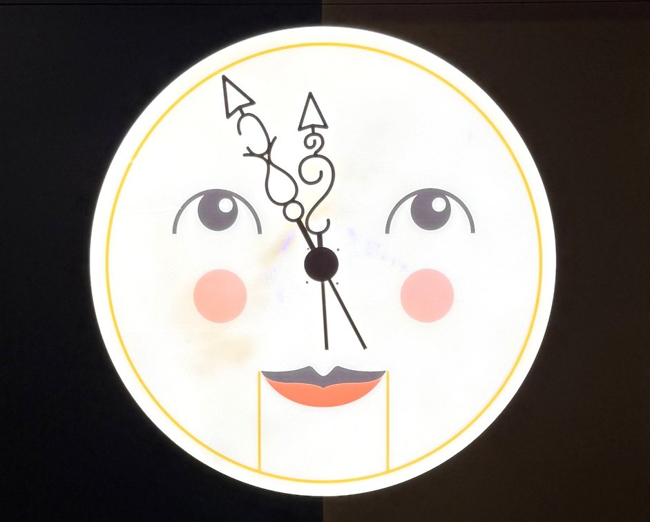 FAO Schwarz Store Face Clock