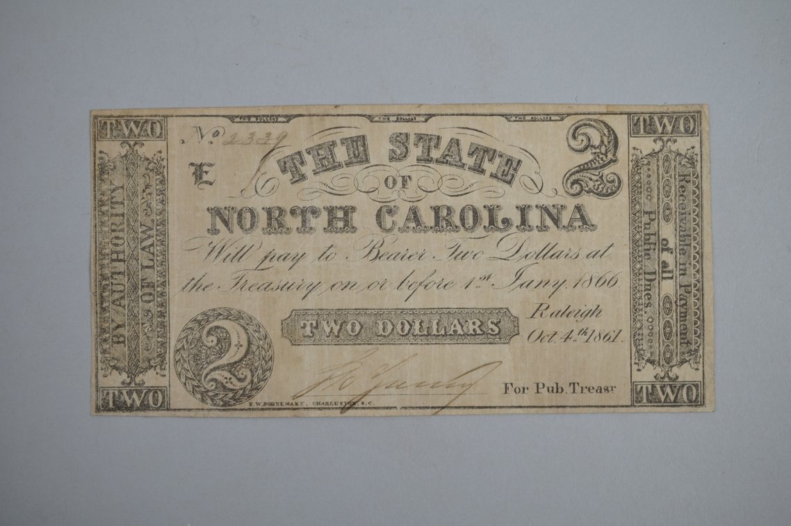 Civil War VA & NC Banknotes Collection, photo 22 of 23