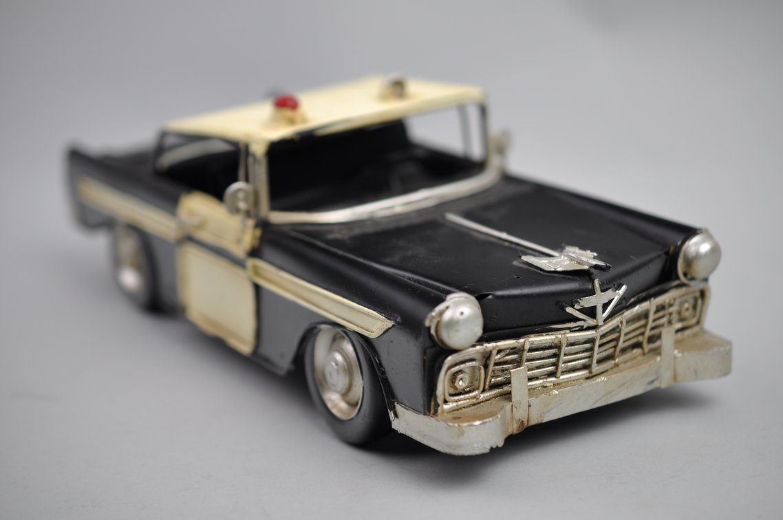 Handmade 1956 Style Police Car