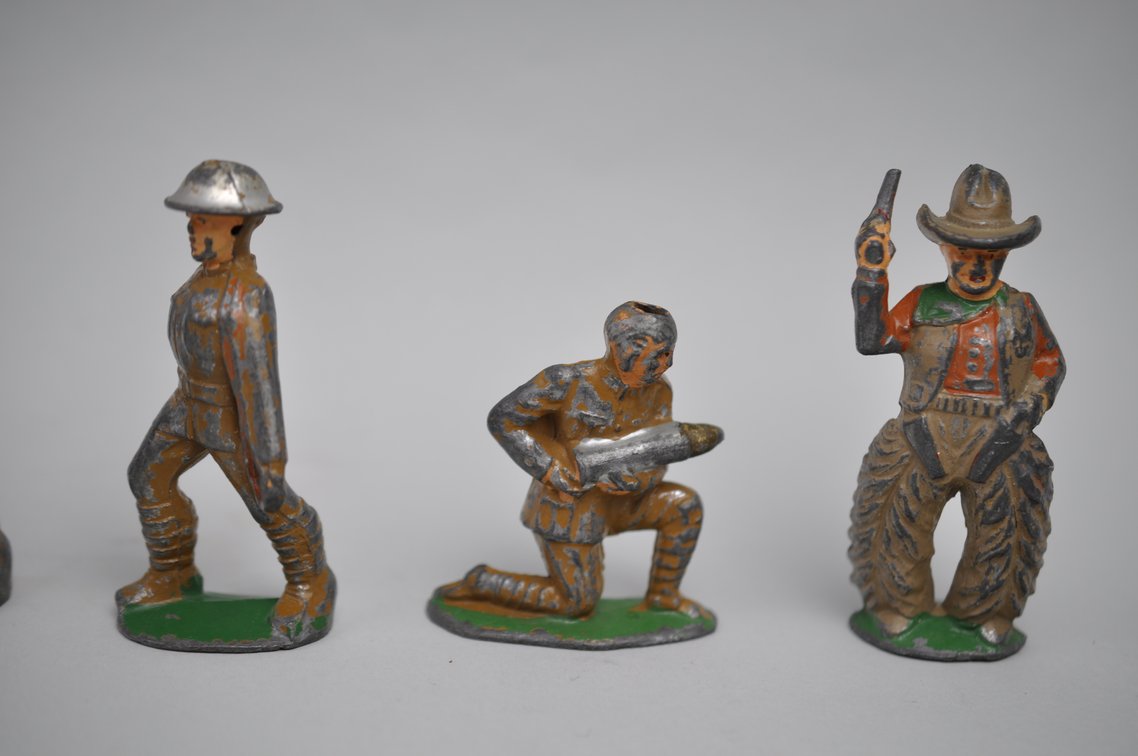 Metal Interwar/ Early WWII Dimestore Figures