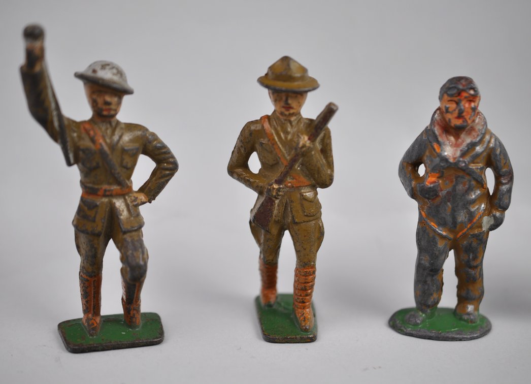 Metal Interwar/ Early WWII Dimestore Figures