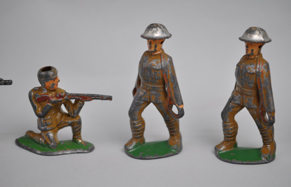 Metal Interwar/ Early WWII Dimestore Figures