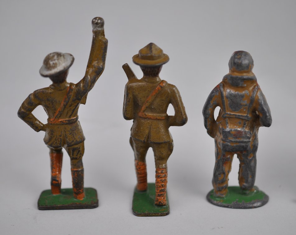 Metal Interwar/ Early WWII Dimestore Figures