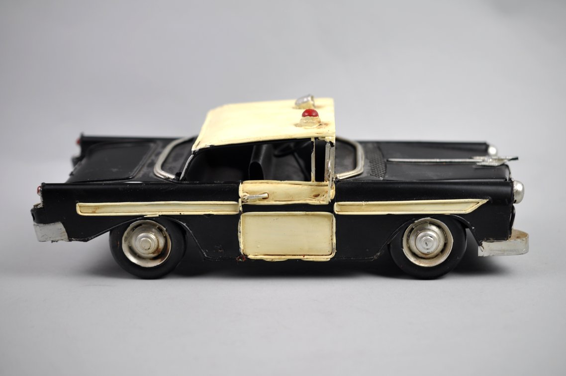 Handmade 1956 Style Police Car