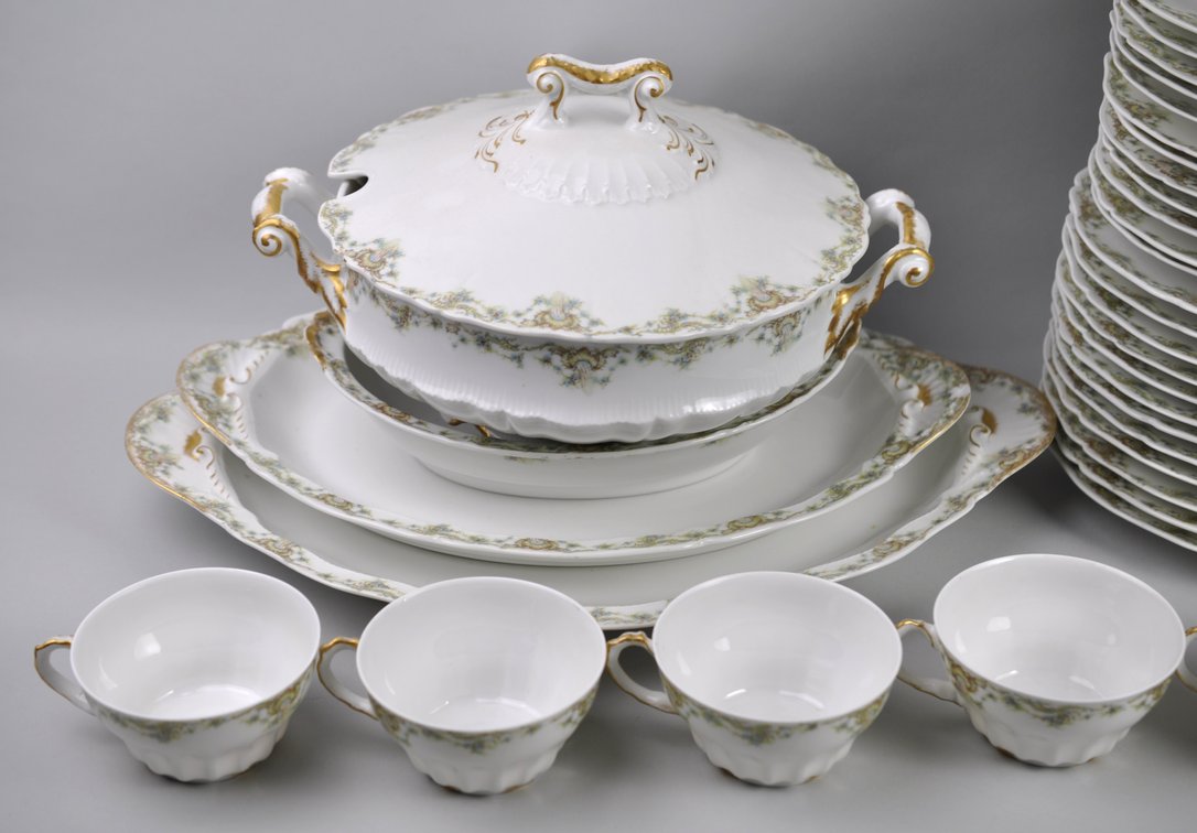 78 Piece Theodore Haviland China Collection