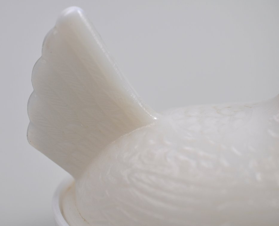 Milk Glass Hen on Nest Dishes, photo 8 of 15