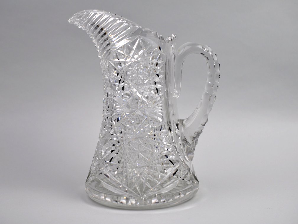Crystal Hand-Cut Pitcher