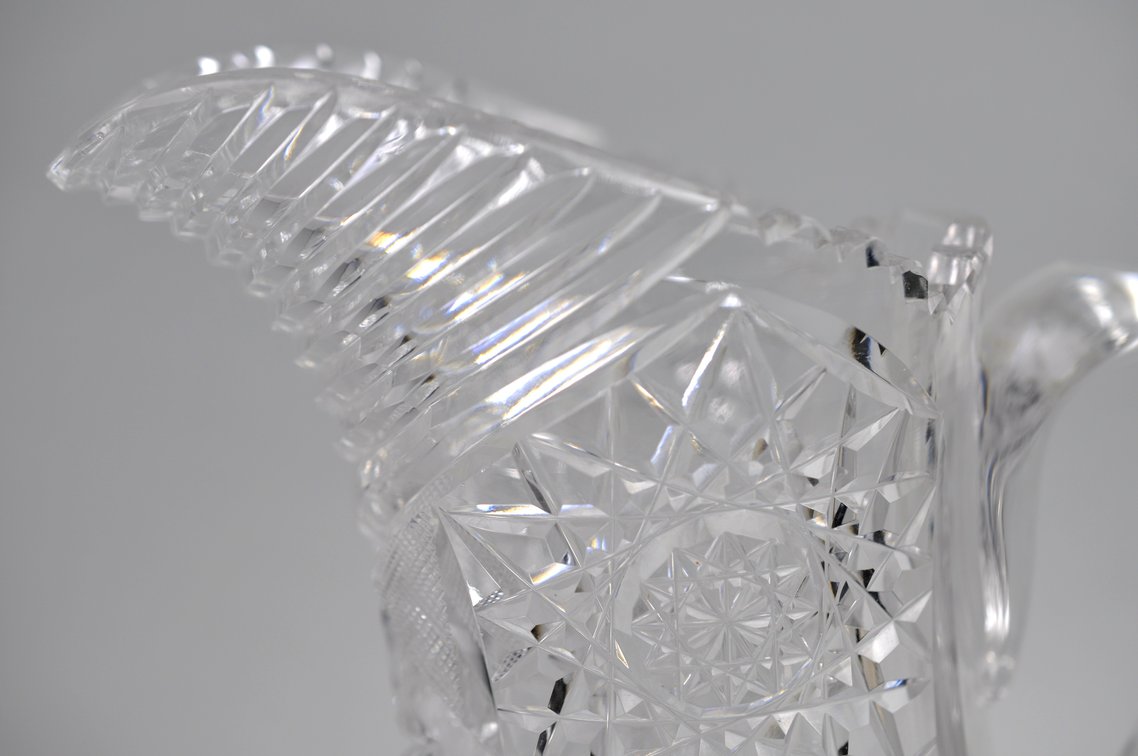 Crystal Hand-Cut Pitcher