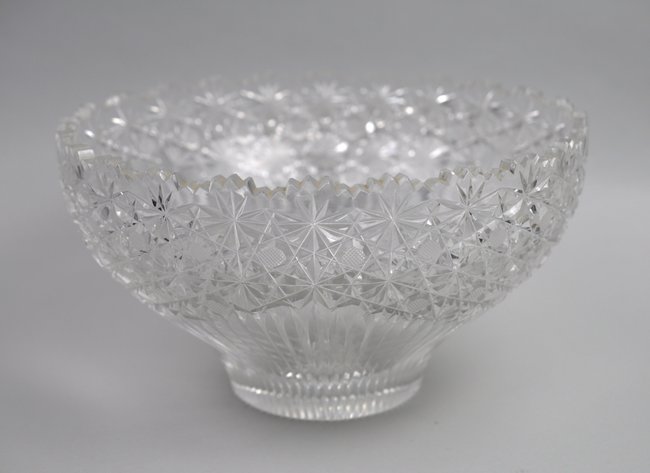 Crystal Hobstar Motif Bowl