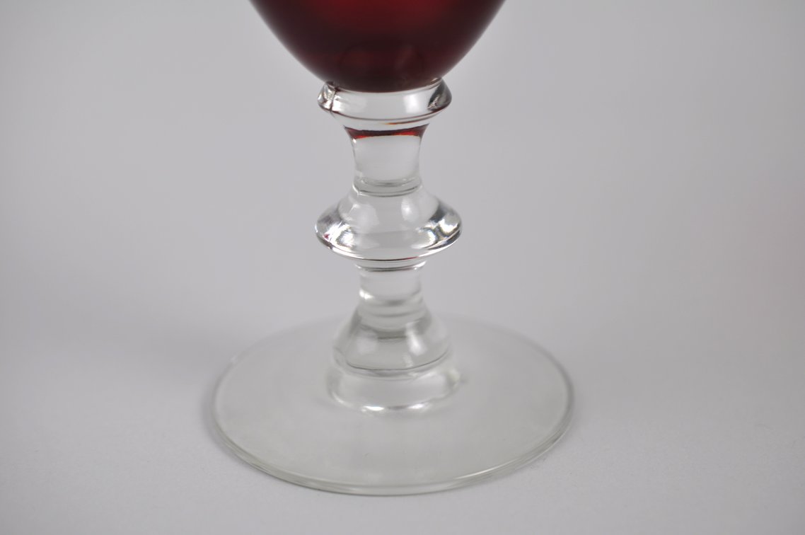 Radiant Ruby Morgantown Goblet/Coupe Collection, photo 15 of 28