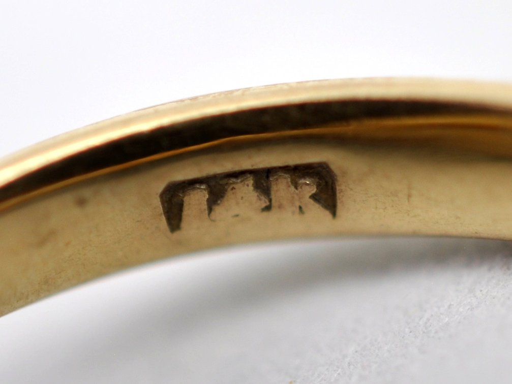 14K Gold Ring Setting