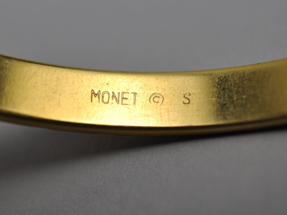 Collection of Bangles and Monet Pin