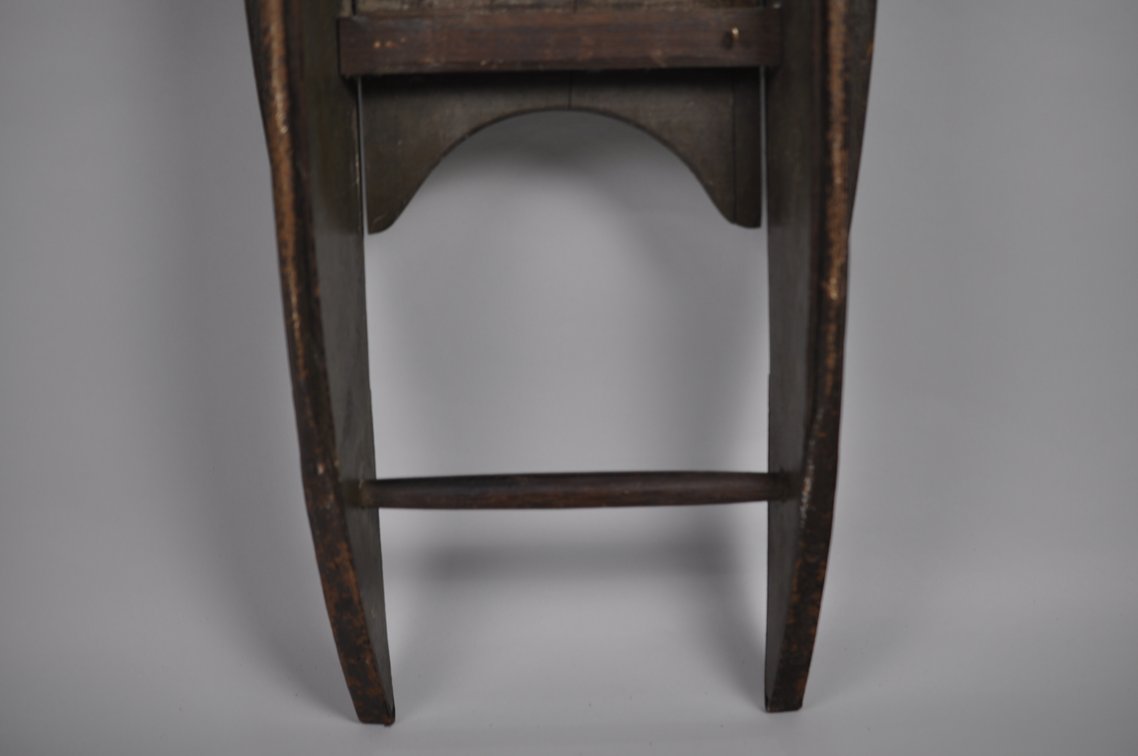 American Folk Art Coasting Sled