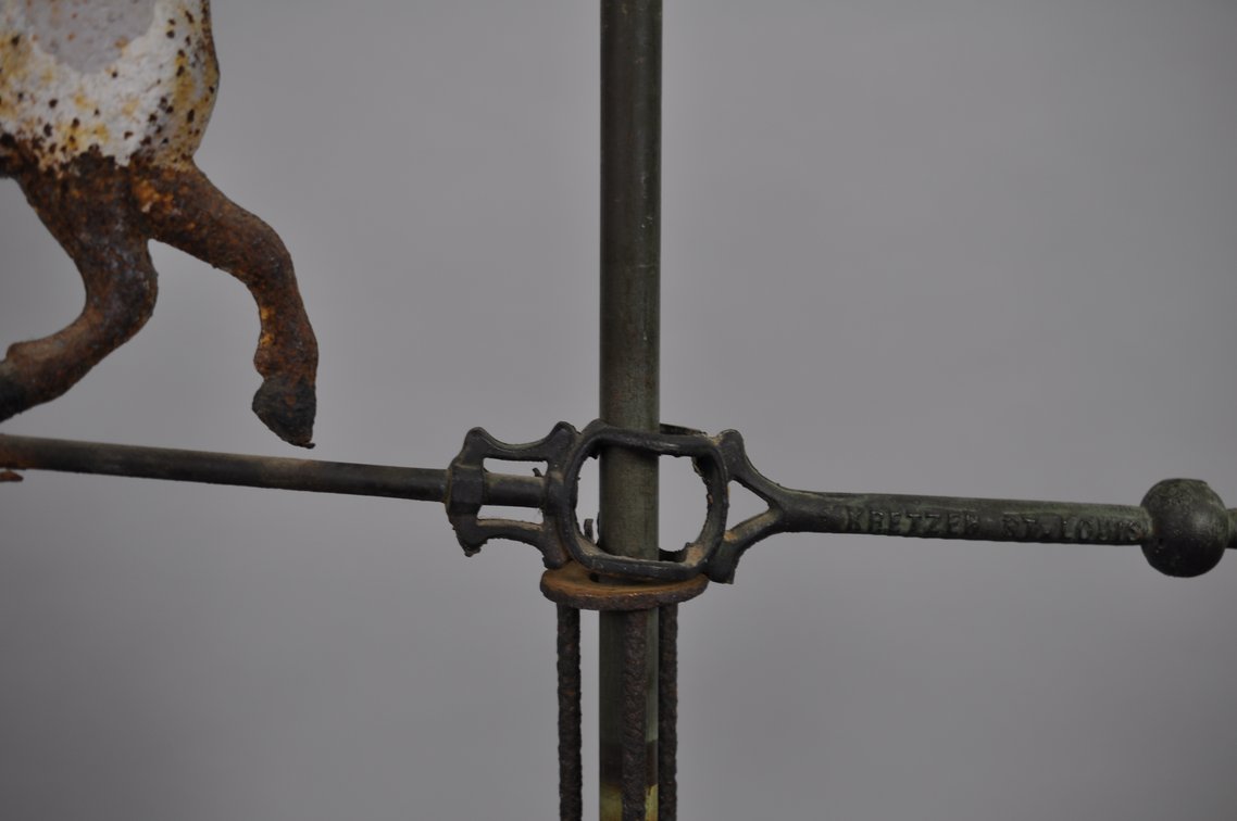 Kretzer No. 125D Horse Lightning Rod Vane, photo 4 of 16