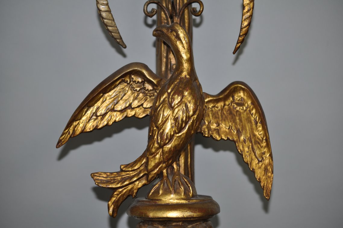 Palladio Neoclassical Wall Sconce, photo 4 of 11